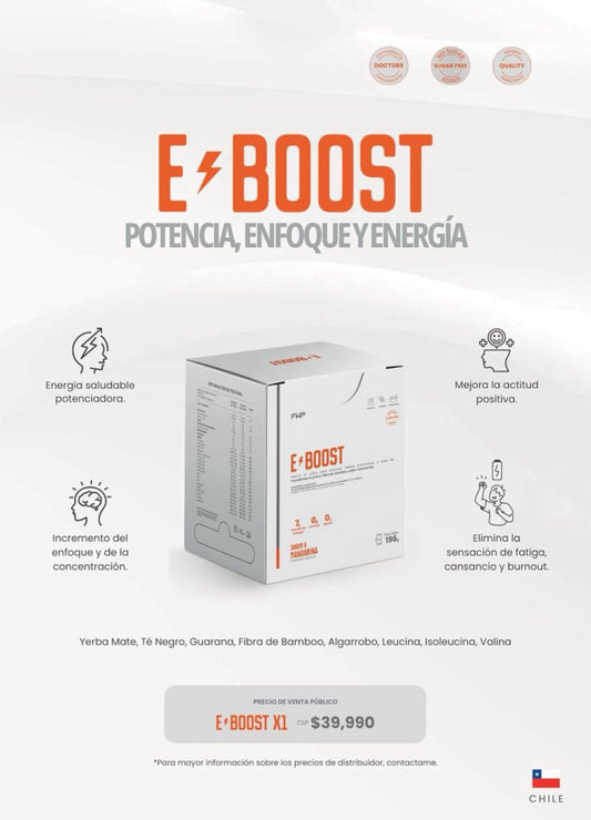 E-BOOST Energizante Natural Suplemento